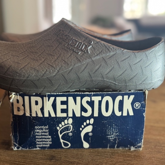 🆕 Men Birkenstock Professional Profi Birki Steel Grey Metal sz 12 US/ UE 45 - Picture 7 of 13